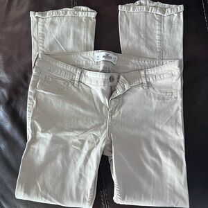 Hollister straight skinny jeans size 13
